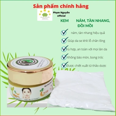 Kem Xóa Nám Gia Truyền Phạm Nguyễn - Giảm Nám, Tàn Nhang, Đồi Mồi, Tẩy Mụn, Giá 169.000đ
