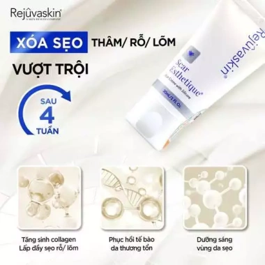 Kem Xóa Sẹo Thâm Rỗ Lõm Scar Esthetique Rejuvaskin 30ml - Giá 680k 4