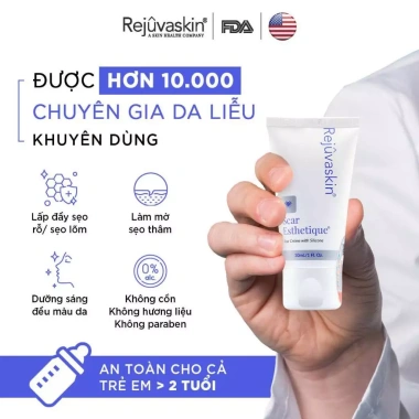 Kem Xóa Sẹo Thâm Rỗ Lõm Scar Esthetique Rejuvaskin 30ml - Giá 680k 5