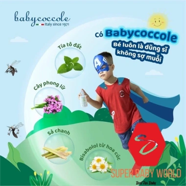 Kem xua muỗi Babycoccole 0M+ 75ml - Đốt cho bé, tía tô đất & cây phong lữ - 298.000đ