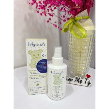 Kem xua muỗi Babycoccole tía tô đất - Xịt va Bút chấm cho bé 0m+ giá 255k