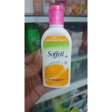 Kem xua muỗi Soffell hương hoa 60ml cam - Giảm giá còn 34.000đ, bảo vệ da, không gây kích ứng