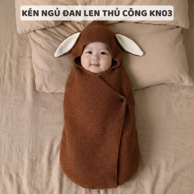 Kén ngủ ba chiều tai thỏ Hinata KN03 - Dễ thương, 3 chiều, tặng 5 đôi bao tay BTA01 cho bé yêu - Giá 528.000đ