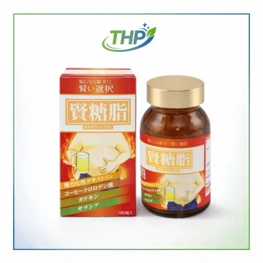 Ken Tou Shi Nhật Bản - Viên Uống Giảm Cân, Giảm Mỡ Máu, Ổn Định Đường Huyết, Lọ 180 Viên Chính Hãng Giá 1.350.000