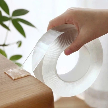 Keo 2 Mặt Nano Silicon 5M x 3cm - Siêu Dính, Bám Chặt Mọi Bề Mặt, Giải Pháp Thông Minh