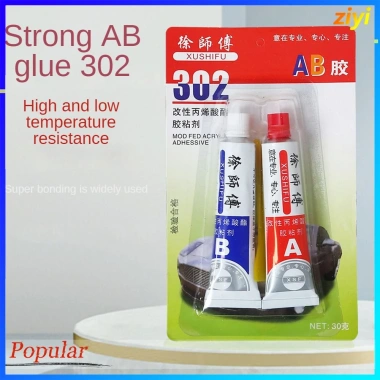 Keo 302 Master Xu AB Trong Suốt Siêu Dính, Chịu Nhiệt Cao, Nhanh Khô - 17.875₫