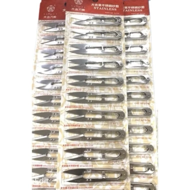 Kéo Bấm Chỉ Lưỡi Inox Cao Cấp DJ-109 - Vỉ 12 Chiếc, Cắt Nhanh, Bền Đẹp, Giá Ưu Đãi 169k 4