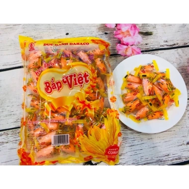 Kẹo bắp dẻo dai giòn giá sỉ 100g, 250g, 500g - Chỉ 20.000 VND, Bánh kẹo Tết 2