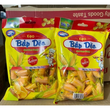 Kẹo Bắp Dẻo Hương Tuổi Thơ 400g - Siêu Ngon, Giá giảm 39.000 VND, Vị ngô ngọt