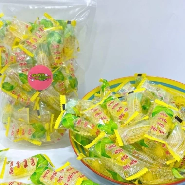 Kẹo bắp nhân chảy Đại Long 1kg - Siêu ngon, chính hãng Việt Nam, giảm còn 105.000 VND