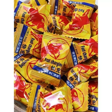 Kẹo Bò Húc 350g - Viên ngậm vị bò húc thơm ngon, giảm giá còn 17.500đ, ăn vặt Tiểu Đồng