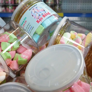Kẹo Bông Marshmallow Bánh Tráng Gió - Ngon Ngọt, Giá 32.000₫, Giảm Đặc Biệt