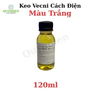Keo cách điện Biến Áp Xung vecni THIFE ĐÀI LOAN 120ml/500ml Quấn mô tơ, QUỲNH DIỈN 30,597₫ 9