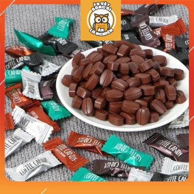 Kẹo Café Đài Loan 500g (500 viên) Không Đường Mix Vị - Giá chỉ 29.000₫