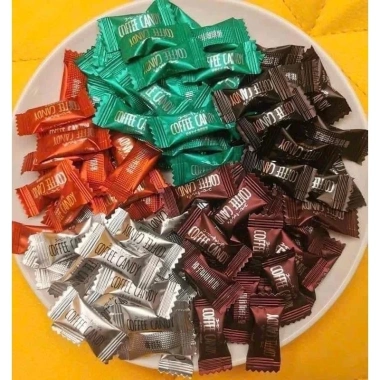 Kẹo Café Đài Loan 500g (500 viên) Không Đường Mix Vị - Giá chỉ 29.000₫