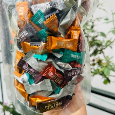 Kẹo Café Đen Nguyên Chất Không Đường Giảm Cân Mix Vị Đài Loan - Giá 39.000 VNĐ
