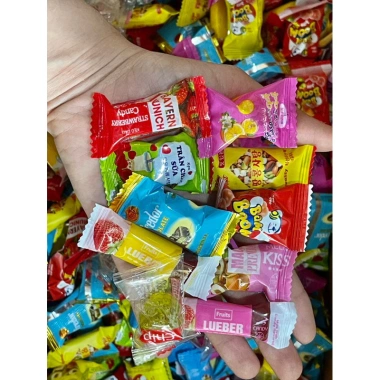 Kẹo Cân Mix 10 Loại - Gói 1kg Kẹo Tết Mix Vị, Giá chỉ 39.000đ, chất lượng cao