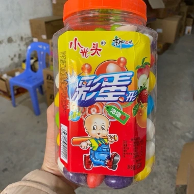 Kẹo Cao Su Nhai Hình Quả Táo, Quả Nhót Sắc Màu Tuổi Thơ - Ăn Vặt 492 Giá 52.000 VND