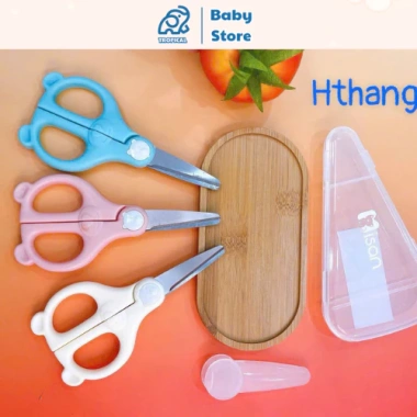 Kéo cắt ăn dặm Misan - Cắt nhanh, hộp đựng xinh, giá ưu đãi 50.000đ 7 Kéo cắt ăn dặm Misan - Cắt nhanh, hộp đựng xinh, giá ưu đãi 50.000đ 7