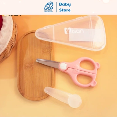 Kéo cắt ăn dặm Misan - Cắt nhanh, hộp đựng xinh, giá ưu đãi 50.000đ