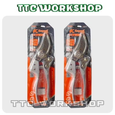 Kéo cắt cành Kapusi trợ lực, lưỡi thép SK5 siêu sắc bén, tỉa cành bền bỉ - 66.500đ