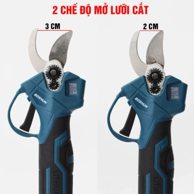 Kéo Cắt Cành Pin BOSHUN BS-CP30BL - Bộ 2 Pin, Không Chổi Than, Cắt tới 3cm, Lưỡi hợp kim - Giá ưu đãi 788.000 VND