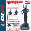 Kéo cắt cành pin BOSHUN BS-CP30BL – Lưỡi thép cacbon không rỉ, 2 chế độ mở, 495.000 VND