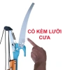 Kéo Cắt Cành Trên Cao 5m 2in1 Thép SK5 Nhật Bản, Bộ 3 Ròng Rọc, Gấp 10, Giá 625k 2