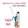 Kéo Cắt Cành Trên Cao 5m 2in1 Thép SK5 Nhật Bản, Bộ 3 Ròng Rọc, Gấp 10, Giá 625k 6