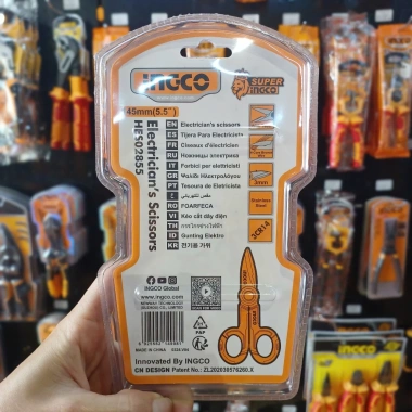 Kéo cắt đa năng INGCO HES2.855 145mm - Tiện lợi, cắt tuốc dây điện, đa công năng, 49.000₫ 4 Kéo cắt đa năng INGCO HES2.855 145mm - Tiện lợi, cắt tuốc dây điện, đa công năng, 49.000₫ 4