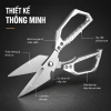 Kéo Cắt Đa Năng MIKA Không Gỉ - Cắt Xương Gà Vịt, Rau Củ Bền Bỉ, Giá 49.000₫ 2
