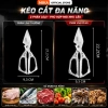 Kéo Cắt Đa Năng MIKA Không Gỉ - Cắt Xương Gà Vịt, Rau Củ Bền Bỉ, Giá 49.000₫ 9