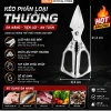 Kéo Cắt Đa Năng MIKA Không Gỉ - Cắt Xương Gà Vịt, Rau Củ Bền Bỉ, Giá 49.000₫ 10