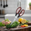 Kéo Cắt Đa Năng PCM002 Thép Không Gỉ - Dễ Sử Dụng, Không Đau Tay, Cắt Thịt 8