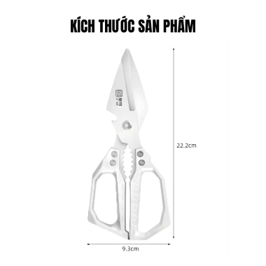 Kéo Cắt Đa Năng SUMI Giảm Lực Cắt 75% - Thép Không Gỉ Siêu Bén, Giá 79.000₫