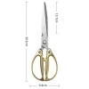 Kéo cắt gà đa năng thép không rỉ cao cấp - Tiện lợi cho nhà bếp, giảm giá 89.000₫ 7