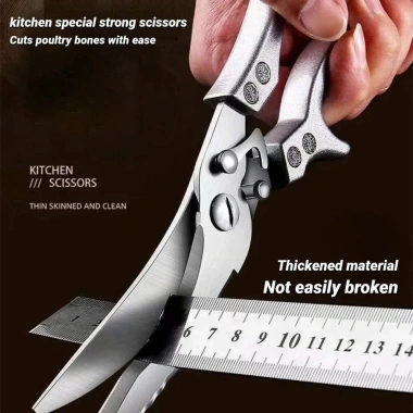 Kéo Cắt Gà Vịt BH12T - Kéo Cộng Lực Thép Không Gỉ Đa Năng, Giá 35.000₫