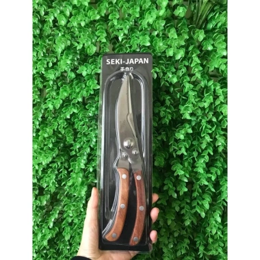 Kéo cắt Gà, Vịt cán gỗ Seki Japan - Đồ dùng bếp cao cấp, giảm còn 108.000₫ 3 Kéo cắt Gà, Vịt cán gỗ Seki Japan - Đồ dùng bếp cao cấp, giảm còn 108.000₫ 3
