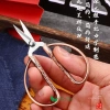 Keo cắt gói trà mini thép dức, cán đồng thau mẫu cao cấp - Giá chỉ 69.000₫ 6