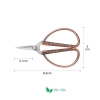 Keo cắt gói trà mini thép dức, cán đồng thau mẫu cao cấp - Giá chỉ 69.000₫ 7
