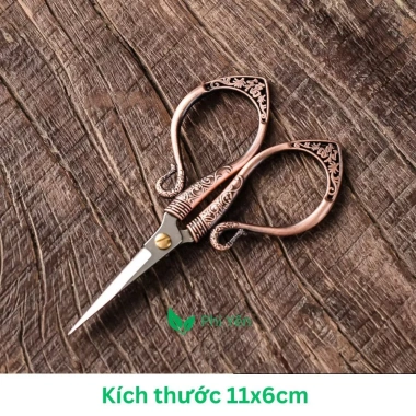 Keo cắt gói trà mini thép dức, cán đồng thau mẫu cao cấp - Giá chỉ 69.000₫ 10