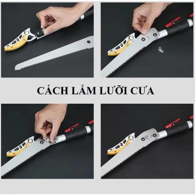 Kéo cắt tỉa Kapusi 3-5m MONQIQI 3 phần - Siêu bền, giá ưu đãi 8 Kéo cắt tỉa Kapusi 3-5m MONQIQI 3 phần - Siêu bền, giá ưu đãi 8