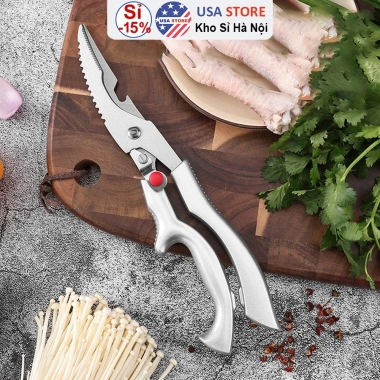 Kéo Cắt Xương Gà Vịt LP6 Cộng Lực - Thép Không Gỉ, Giá Ưu Đãi 67.600 VND