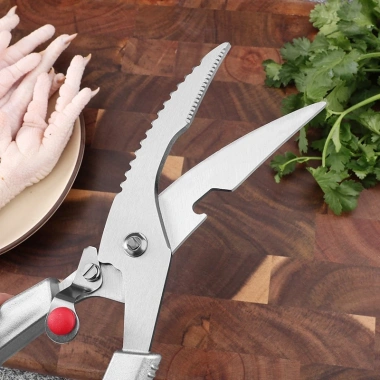Kéo Cắt Xương Gà Vịt LP6 Cộng Lực - Thép Không Gỉ, Giá Ưu Đãi 67.600 VND
