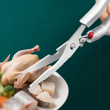 Kéo Cắt Xương Gà Vịt LP6 Cộng Lực - Thép Không Gỉ, Giá Ưu Đãi 67.600 VND