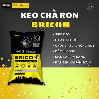 Keo Chà Ron Bricon 1kg Màu Nâu Đất Sét - Giá Khuyến Mãi 39.500, Keo Chít Mạch Gạch
