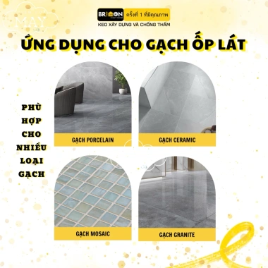 Keo Chà Ron Bricon Nhiều Màu Sắc Giá Tốt – Chính Hãng, Chống Nấm Mốc, 29.500₫ 5