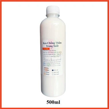Keo chống thấm trong suốt 1L - Chống thấm tường, nền, toilet, gỗ, bể cá, thùng xốp, giá ưu đãi 150.000đ 6