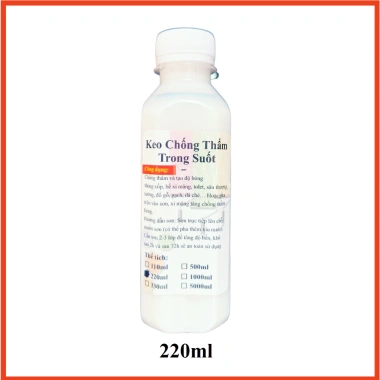 Keo chống thấm trong suốt 1L Nhật Bản – Chống thấm tường, nền toilet, gỗ, bể cá, giảm 21%