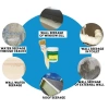 Keo chống thấm trong suốt MONQIQI EELHOE Nhật Bản 1.000g kèm chổi quét - 50.000₫ 3